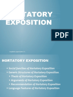Hortatory