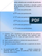 Exercícios Decaimento Radioativo