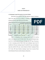 Bab Iv Hasil Dan Pembahasan: Tabel 4.1 Kandungan Logam Berat PB, CD, Dan HG Pada Air Laut Dan Sedimen