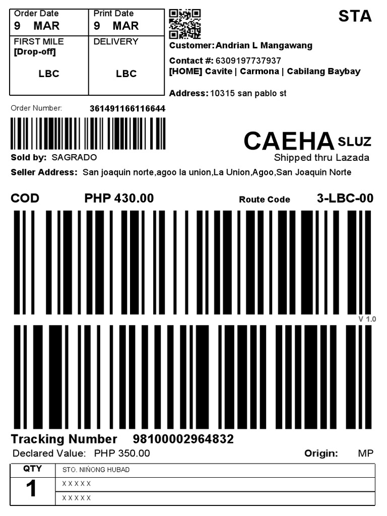 Caeha: LBC LBC | PDF
