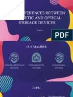 The Differences Between Magnetic and Optical Storage Devices