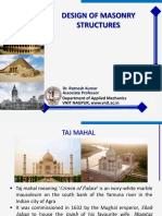 Design of Masonry Structures: Dr. Ratnesh Kumar Associate Professor