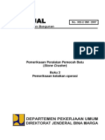 Pemeriksaan Peralatan Pemecah Batu Buku 2