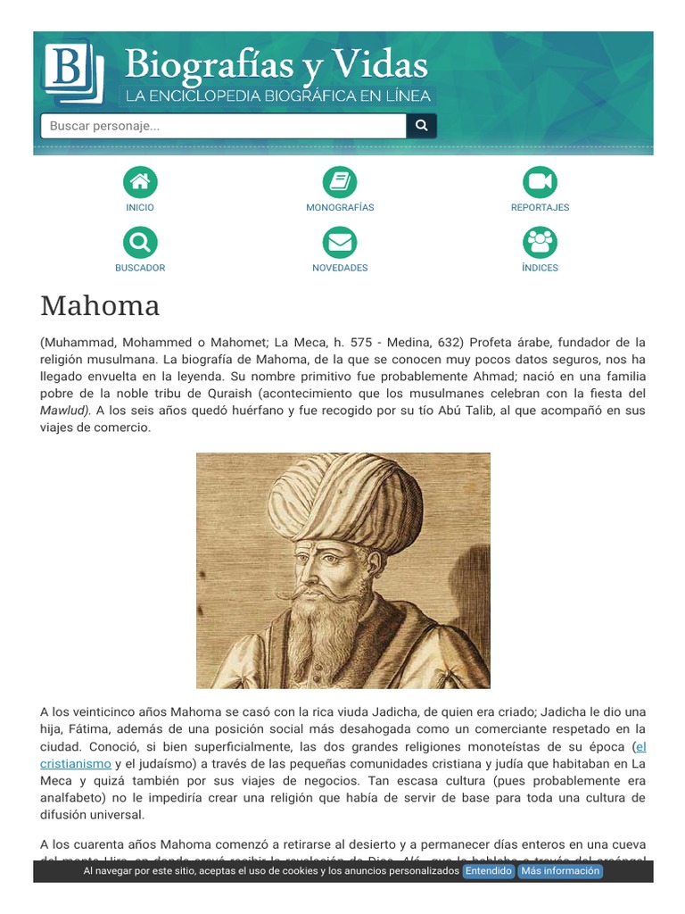 Biografia de Mahoma PDF Mahoma la meca