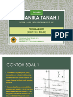 MEKANIKA TANAH I_contoh Permeabilitas