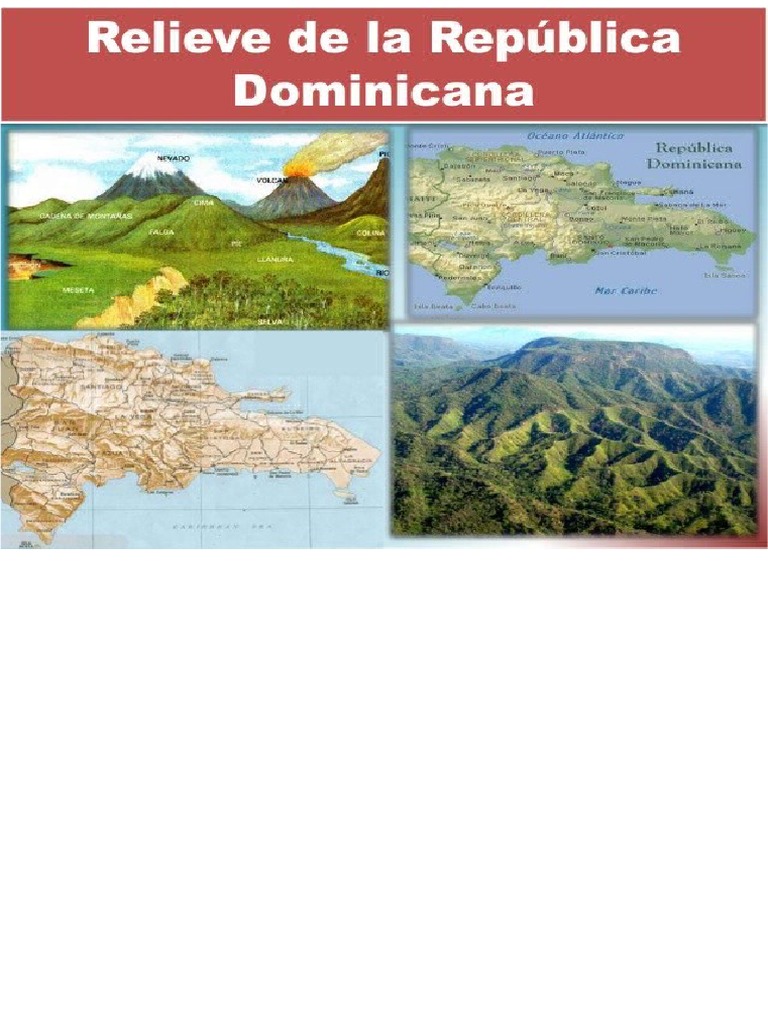 Relieve de La Republica Dominicana | PDF