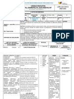 P.U.D.-Plan de Unidad EDUCACION FISICA 10ºEGB