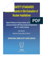 12 IAEA+Safety+Standards+Seismic+Hazards+in+Site+Evaluation+of+Nuclear+Installations a.+Altinyollar IAEA