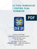 Wholesale Food Warehouse Risk Control Plan Workbook