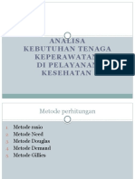 Perhitungan Tenaga Perawat