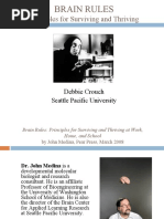 Brain Rules by John Medina | PDF
