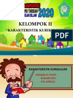 2 Karakteristik Kurikulum