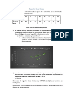 Regresión Lineal Simple Calificaciones Estudiantes