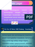 Aspek Legal Dan Legislasi Dalam Pelayanan Kebidanan