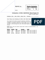 89 PB G P-13-03 N13 V02 Introduction of VDS-3 SAE15W-40 Diesel Engine Oil