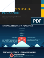 Manajemen Usaha: Perikanan