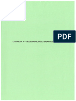 Indocater Lamp a - HSE Handbook & Tinjauan Manajemen