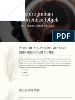 2.1 Pemrograman Berorientasi Objek