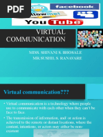 3 Virtual Communication & There Basic Types