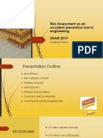 S. Musenyi - Effectiveness of risk assessment as accident prevention tool in engineering projects