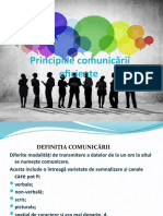 Principiile comunicării eficiente