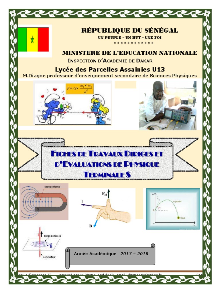 Comment La Montre Connecté Est Repéré Par Un Satellite Schéma Fascicule de Physique Ts 2018 | PDF | Accélération | Pendule (physique)