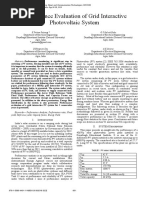 Performance Evaluation of Grid Interactive