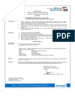 Keputusan: Dekan Fakultas Ilmu Komputer NOMOR: 157/SK/FIK-TI/Univ-BD/II/2020