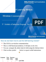 Welcome To Self Learning Module Wireless Communication: 5 Module of Induction Program For Oses