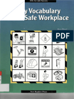 Key Vocabulary For A Safe Workplace