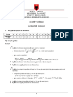 12vite.com Matematike 2019 Model Testi Skema