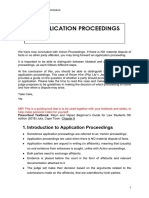 1.application Proceedings