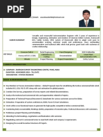 Faraz CV English | PDF | Design | Civil Engineering