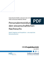 Projektbericht Personalentwicklung 1teil1