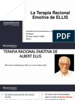 Terapia racional emotiva de Ellis