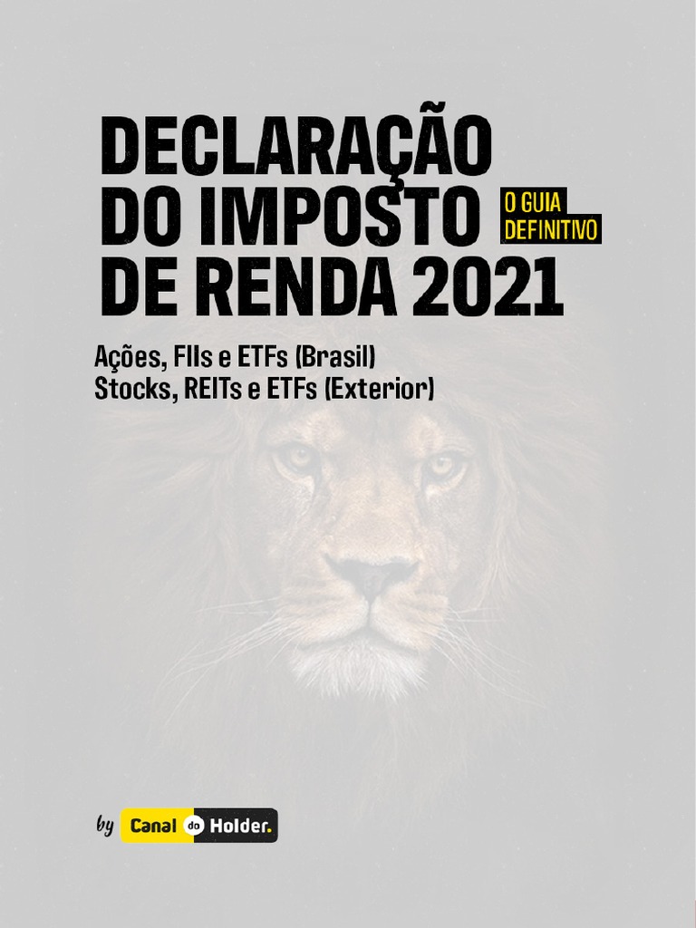 Guia de Imposto de Renda Canal Do Holder Versão Impressão PDF