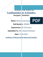 Applications of LN & Ac.