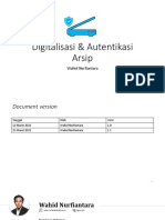 Materi Sesi 2 - Digitalisasi Dan Autentikasi Arsip