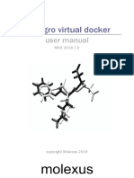 Molegro Virtual Docker: User Manual
