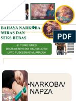 BAHAYA NARKOBA, MIRAS DAN SEKS BEBAS