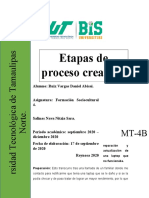 Etapas Del Proceso Creativo