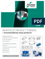 Murtfeldt Product Turners for Packaging Lines