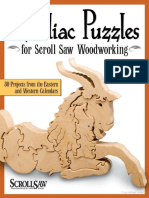 Zodiac Puzzles for Scroll Saw Woodworking_ 30 Projects From the Eastern and Western Calendars (Scroll Saw Woodworking & Crafts Book) ( PDFDrive )