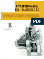 Transmission - Easytronic 3.0: Automated Five-Speed Manual
