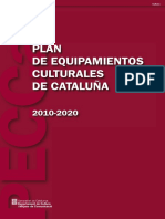 3.plan de Equipamientos Culturales Cataluna
