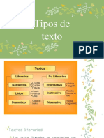 Tpos de Texto