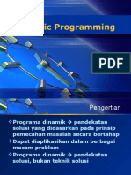 Dynamic Programming (Operation Research)