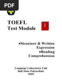Toefl: Test Module