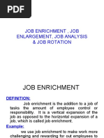 Comparing Job Design Techniques | PDF | Motivational | Motivation