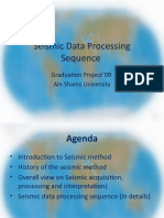 Seismic Data Processing Sequence: Graduation Project'09 Ain Shams University